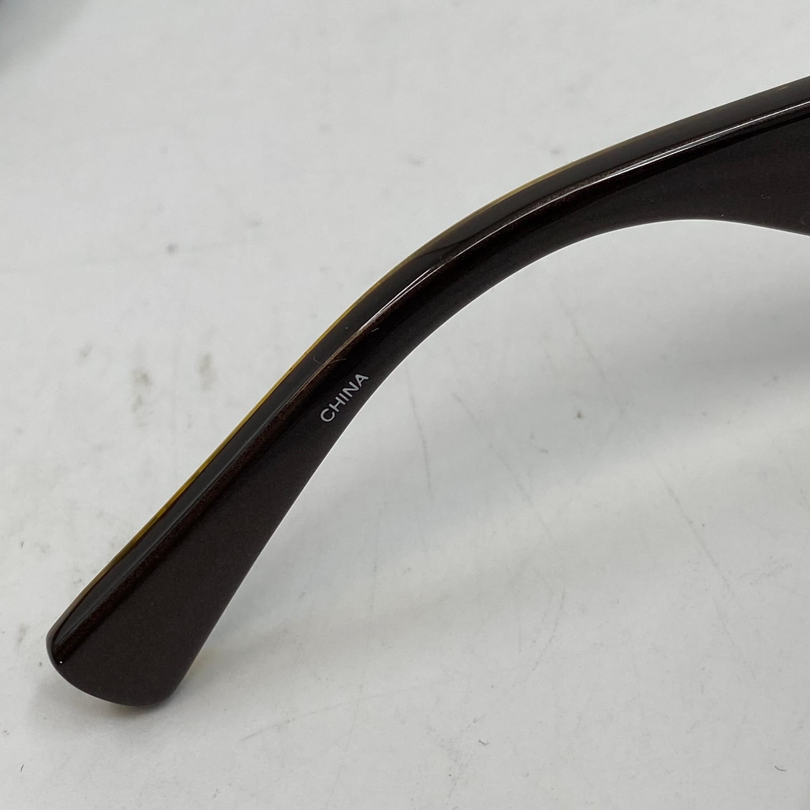 Coach Brown Gold Logo Print Sunglasses | OS Regular Coach 0HC7186 Sunglasses in Brown/Tan | Target Optical main image 3