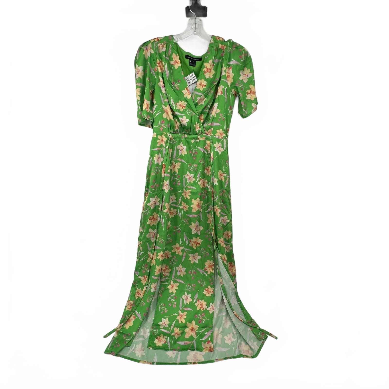 green dress french connection NWT Floral Maxi Elegant Weill Paris BTK COLLECTION  Women's Dress