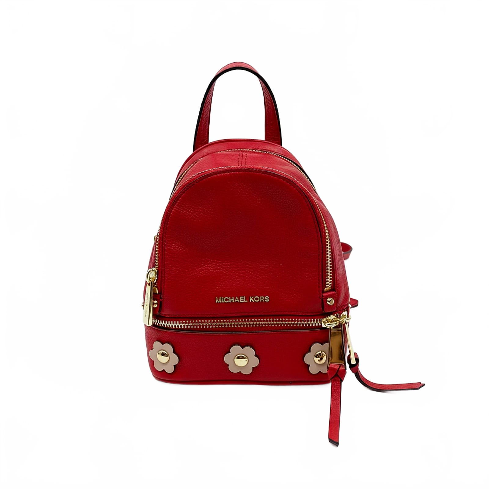 Michael Kors Red Backpack Red Michael Kors backpack | Mercari main image 2
