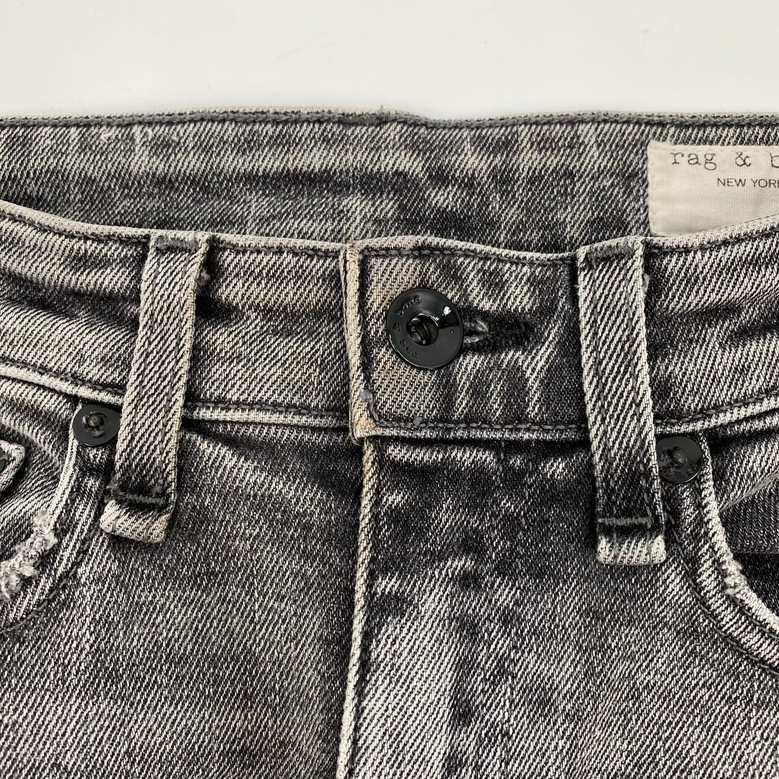 rag & bone Gray High Rise Jeans rag & bone Gray High Rise Jeans Size 26 ...