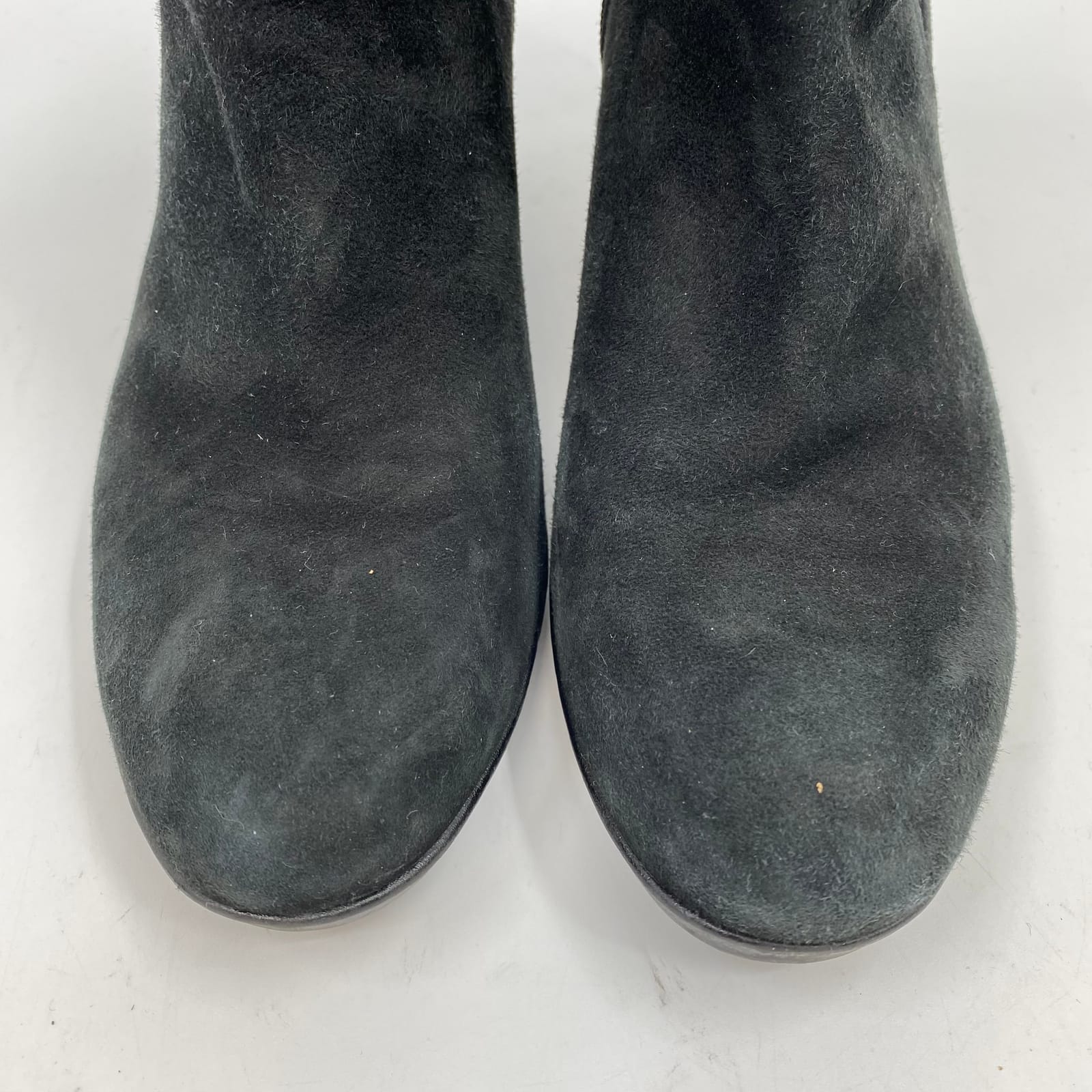 Blondo Black Suede Wedge Ankle Booties Blondo Black Suede Wedge Ankle ...