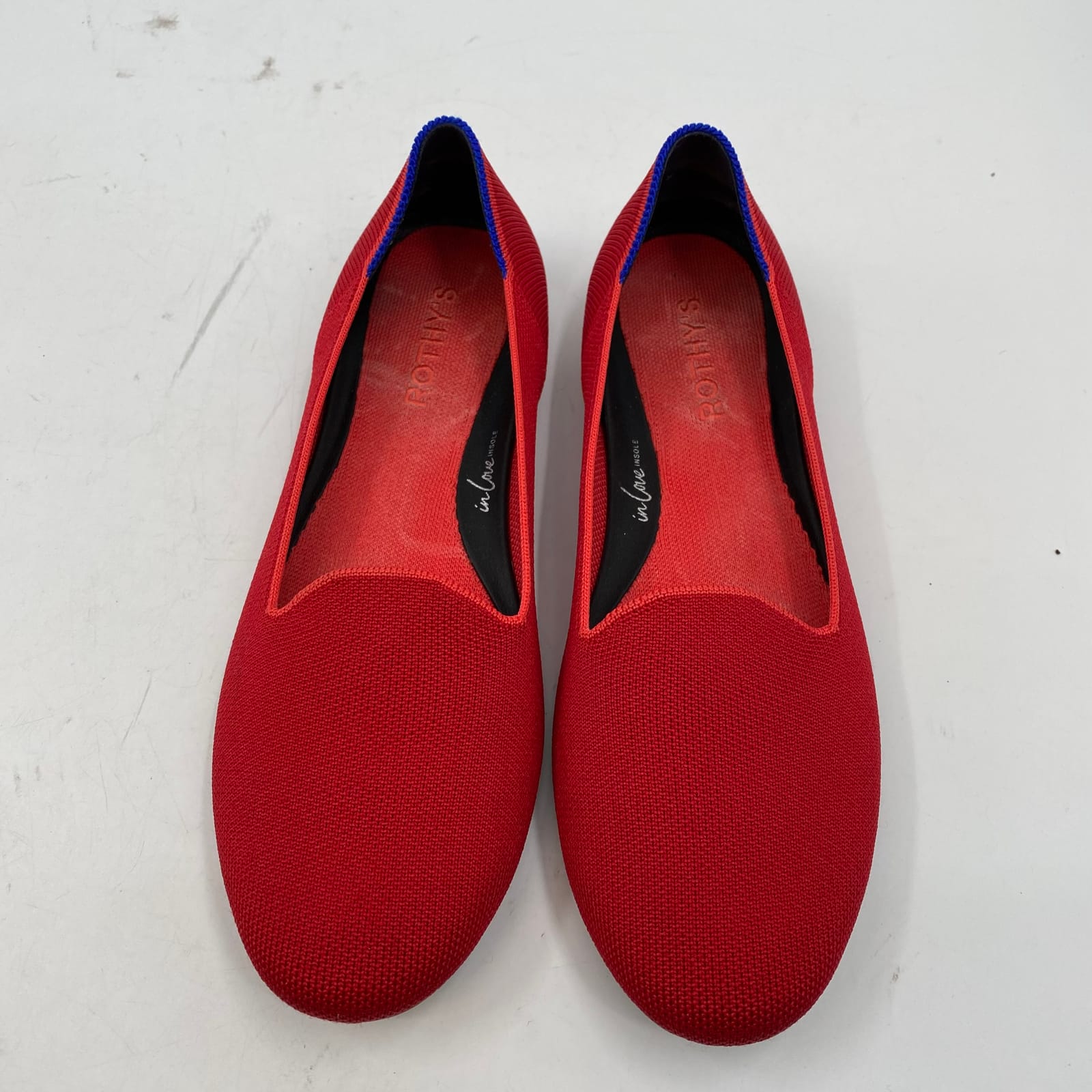 Rothy’s Red Flat Shoes for Women Rothy’s Red Flat Shoes for Women Size ...