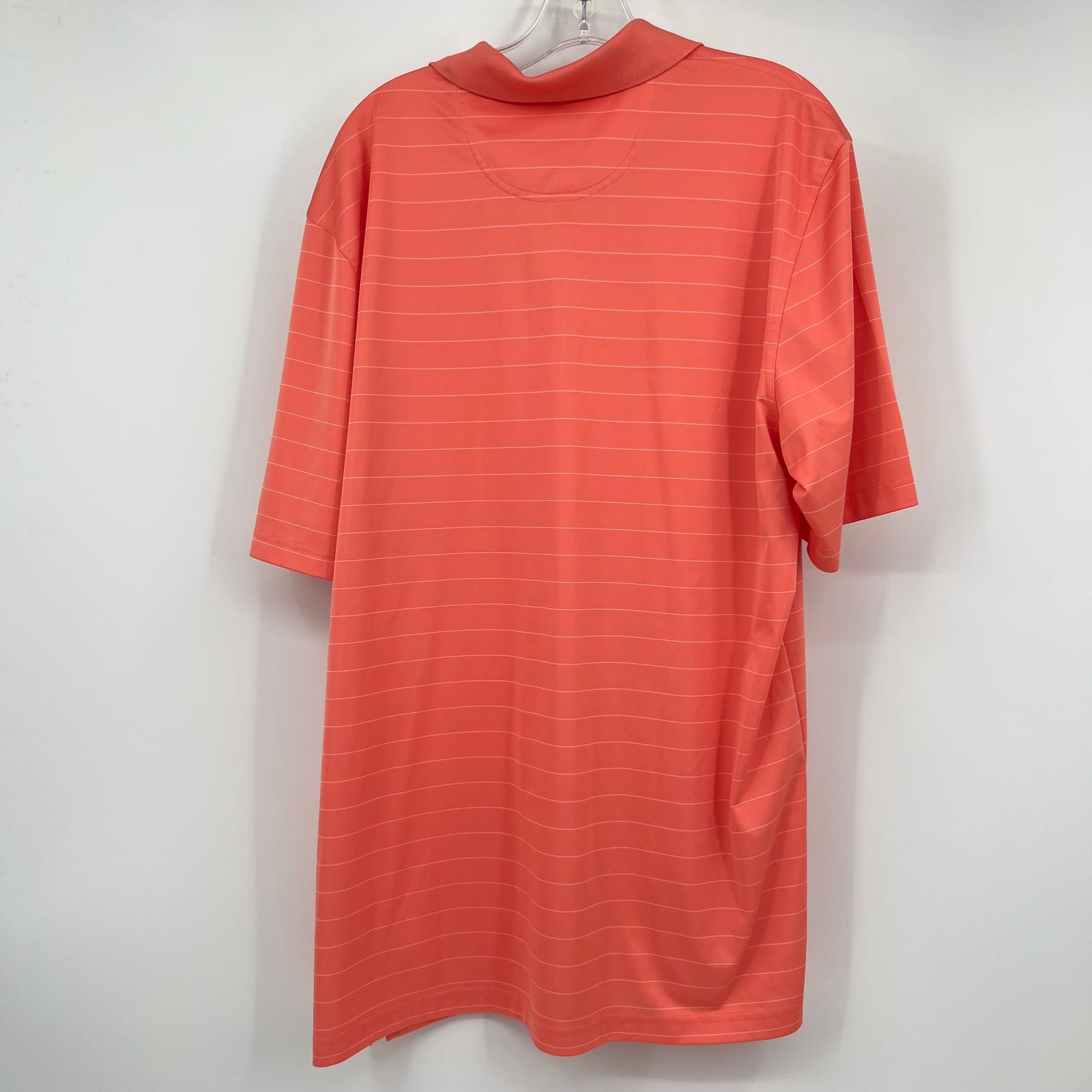 Pink Greg Greg Norman Pink Striped Short Sleeve Polo Greg Norman Pink Striped ...