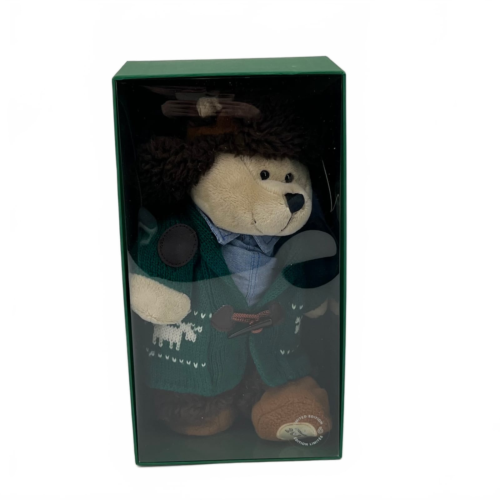 Starbucks 2016 Plush Bear Green Sweater Kids Toy Starbucks 2016