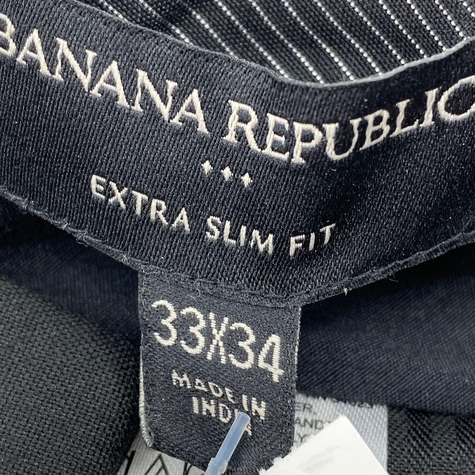 Pantalon Habillé Noir Report Collection - Taille 33/32, Neuf Sans étiquette